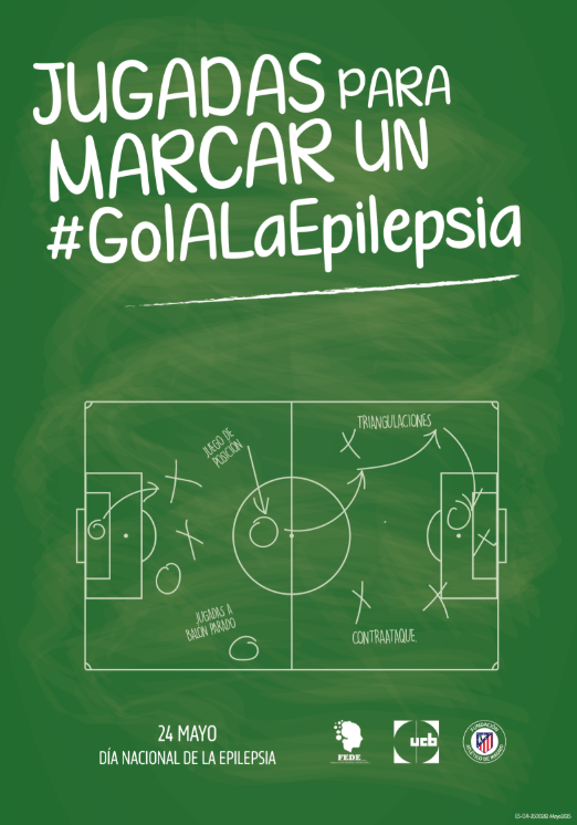 Tarjetón campaña Gol a la Epilepsia