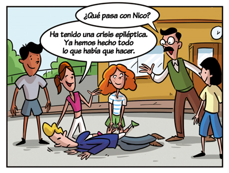 Actuar frente crisis epiléptica